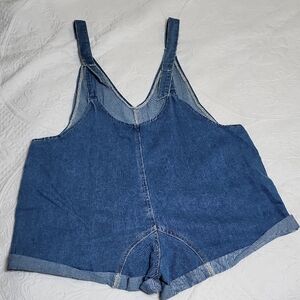 Women's Denim Blue Overalls